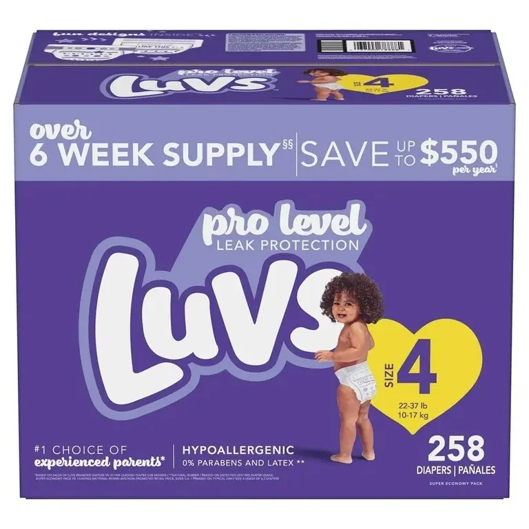 Luvs Pro Level Leak Protection Diapers