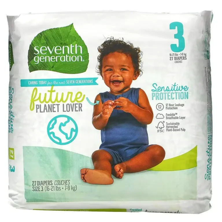 Seventh Generation Sensitive Protection Diapers